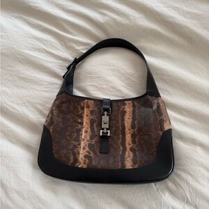 GUCCI FW 1999 Kerug BROWN JACKIE O HOBO BAG